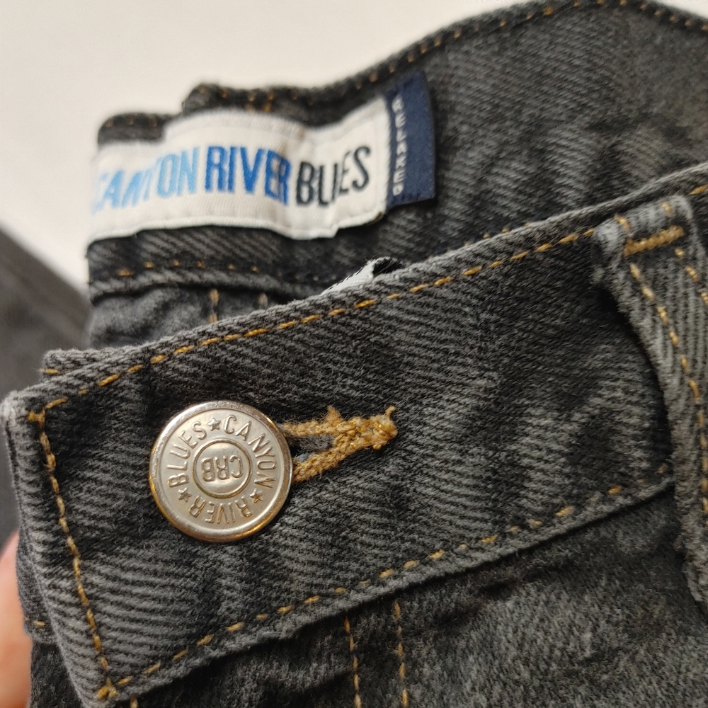 Canon River Blues Black Wash Jeans